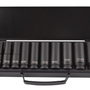 Coffret 13 douilles longues choc 6 pans 10-30mm 1/2" Cr-Mo - OS 3130 - CLAS Equipements