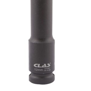 Douille choc 6 pans longue 10mm 1/2" Cr-Mo - OS 3131 - CLAS Equipements