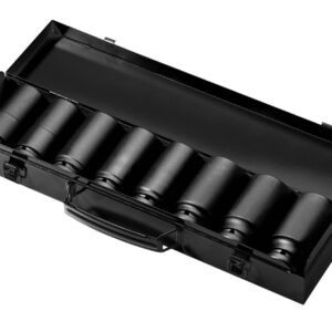 Coffret 8 douilles choc 6 pans longues 26-38mm 3/4" Cr-Mo - OS 3430 - CLAS Equipements