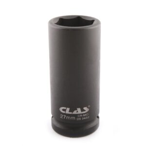 Douille choc 6 pans longue 27mm 3/4" Cr-Mo - OS 3432 - CLAS Equipements