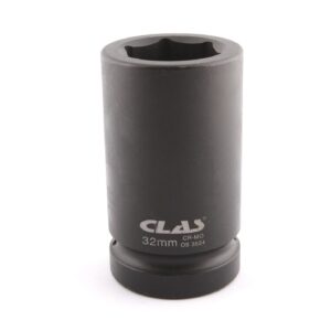Douille choc 6 pans longue 32mm 1" DIN ISO 3129 Cr-Mo - OS 3534 - CLAS Equipements