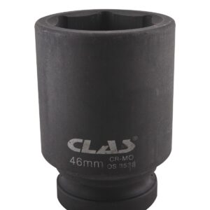 Douille choc 6 pans longue 46mm 1" DIN ISO 3129 Cr-Mo - OS 3538 - CLAS Equipements