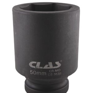 Douille choc 6 pans longue 50mm 1" DIN ISO 3129 Cr-Mo - OS 3539 - CLAS Equipements