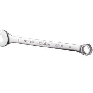 Clé mixte 8mm 12 pans CrV DIN ISO 3113 - OS 4103 - CLAS Equipements