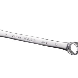 Clé mixte 12mm 12 pans CrV DIN ISO 3113 - OS 4107 - CLAS Equipements