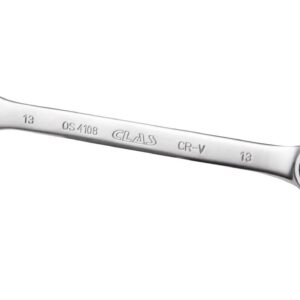 Clé mixte 13mm 12 pans CrV DIN ISO 3113 - OS 4108 - CLAS Equipements