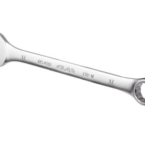 Clé mixte 17mm 12 pans CrV DIN ISO 3113 - OS 4112 - CLAS Equipements