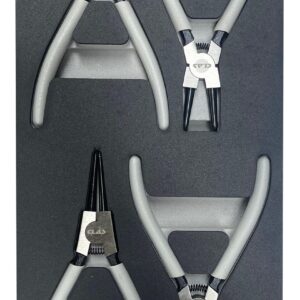 Insert 4 pinces circlips 7" intérieur-extérieur DIN ISO 5256 et DIN ISO 5254 - OS 5200 - CLAS Equipements