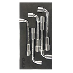 Insert 5 clés à pipe 6 pans 20-24mm CrV - OS 5499 - CLAS Equipements