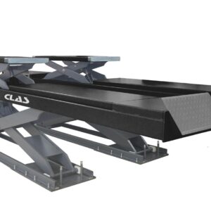 Pont ciseaux extra plat 5.5t 400v levage auxiliaire 4.5t a encastrer- PE 6351T - CLAS Equipements