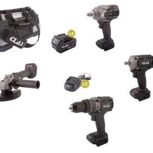 Pack sac + 4 outils electroportatifs- PW 8010 - CLAS Equipements
