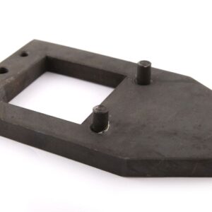 Plaque de verrouillage carrée pour monte/démonte pneus - SA 0176 - CLAS Equipements