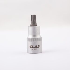 Douille embout torx T45 L.55mm 1/2'' CrV - SA 0267 - CLAS Equipements