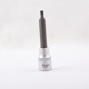 Douille embout ribe M5 L.100mm 1/2'' CrV - SA 0304 - CLAS Equipements