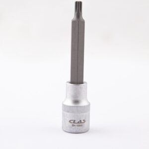 Douille embout ribe M6 L.100mm 1/2'' CrV - SA 0306 - CLAS Equipements