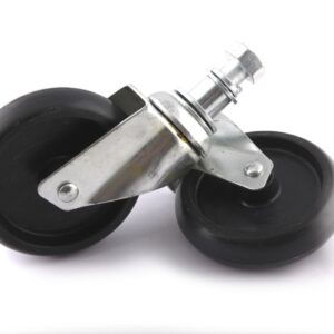 Paire de roues pivotantes ø125x32mm pour grue OH 0338 - SA 0341 - CLAS Equipements