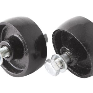 Paire de roues fixes ø60x24.5mm pour grue OH 0338 - SA 0342 - CLAS Equipements