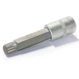 Douille embout xzn m6 l.100mm 1/2''Douille embout XZN M6 L.100mm 1/2'' CrV - SA 0352 - CLAS Equipements