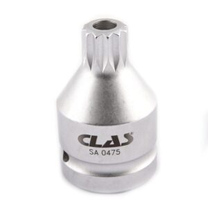 Douille embout XZN M18 3/4" Cr-Mo (Spécial poids lourd) - SA 0475 - CLAS Equipements