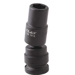 Douille cardan choc héxagonale 12mm L.69mm 1/2" Cr-Mo - SA 0490 - CLAS Equipements