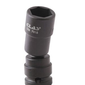 Douille cardan choc héxagonale 17mm L.69mm 1/2" Cr-Mo - SA 0495 - CLAS Equipements