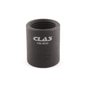 Douille filetage inversé 24.5mm L.38mm 1/2" Cr-Mo - SA 0652 - CLAS Equipements
