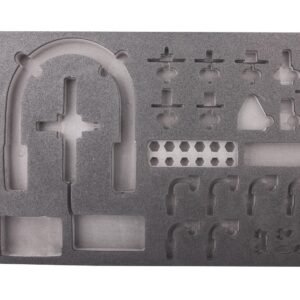 Insert mousse vide de tiroir complet pour AC 0801 - SA 0861 - CLAS Equipements