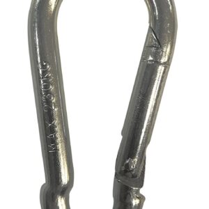 Mousqueton 8x80mm charge 230kg pour levier d'exercice sur train avant OM 8096, OM 8097 - SA 0898 - CLAS Equipements
