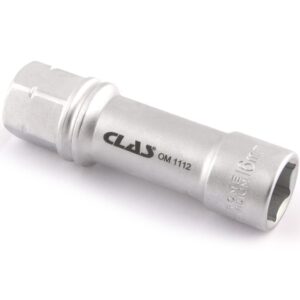 Douille traversante héxagonale 16mm L.82mm 1/2" CrV - SA 1163 - CLAS Equipements