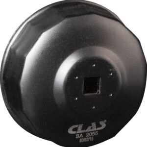 Douille filtres à huile 80/82x15 mm 3/8" - SA 2055 - CLAS Equipements