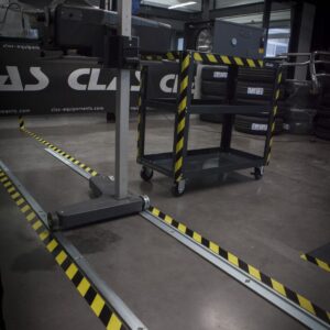 Kit rails et rouesKit rails et roues pour réglophare AC 3010 - SA 3032 - CLAS Equipements