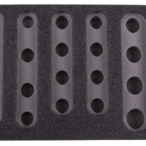 Insert mousse vide douilles (en pouces) format 1/3 tiroir - SA 3053 - CLAS Equipements