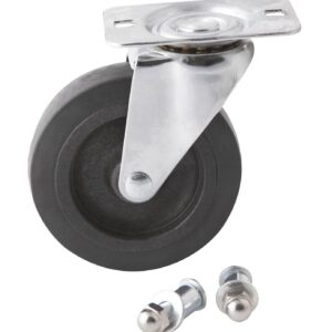 Roue pivotante ø77x20mm pour chariot de visite EG 0106 - SA 3205 - CLAS Equipements