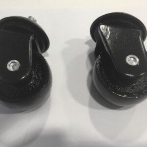 Paire de roues pivotantes ø60x30mm pour cric rouleur OH 5303 - SA 5363 - CLAS Equipements