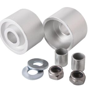 Paire de roues fixes ø55x35mm pour cric rouleur OH 5309 - SA 5411 - CLAS Equipements