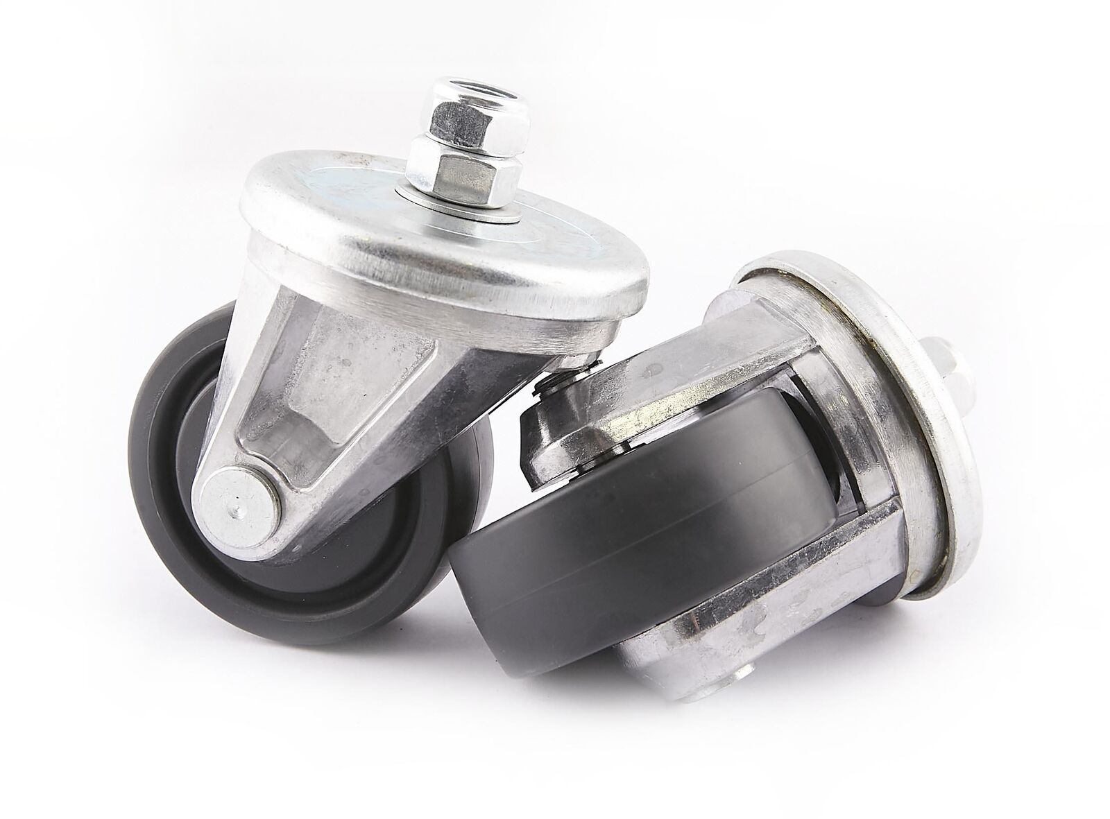 Paire de roues pivotantes ø71x28mmPaire de roues pivotantes ø71x28mm pour cric rouleur OH 6030 - SA 6031 - CLAS Equipements