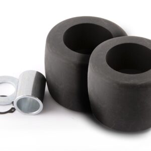 Paire de roues fixes pour cric rouleur OH 6035 - SA 6045 - CLAS Equipements