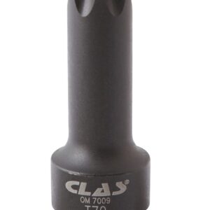 Douille embout choc torx T70 1/2" Cr-Mo - SA 7026 - CLAS Equipements