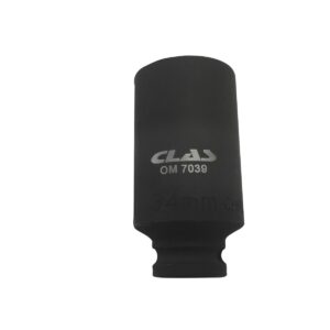 Douille à choc écrou moyeu VAG 12 pans 30mm 1/2" L.85mm Cr-Mo - SA 7039 - CLAS Equipements