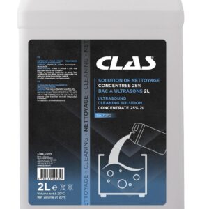 Solution de nettoyage concentrée 25% pour bac à ultrasons (2 Litres) - SA 7070 - CLAS Equipements
