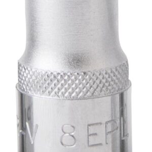 Douille torx plus EP8 L.25mm 1/4" CrV - SA 7088 - CLAS Equipements