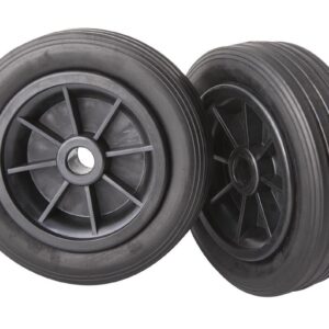Paire de roues fixes ø170x50mm pour cric hydropneumatique - SA 8067 - CLAS Equipements