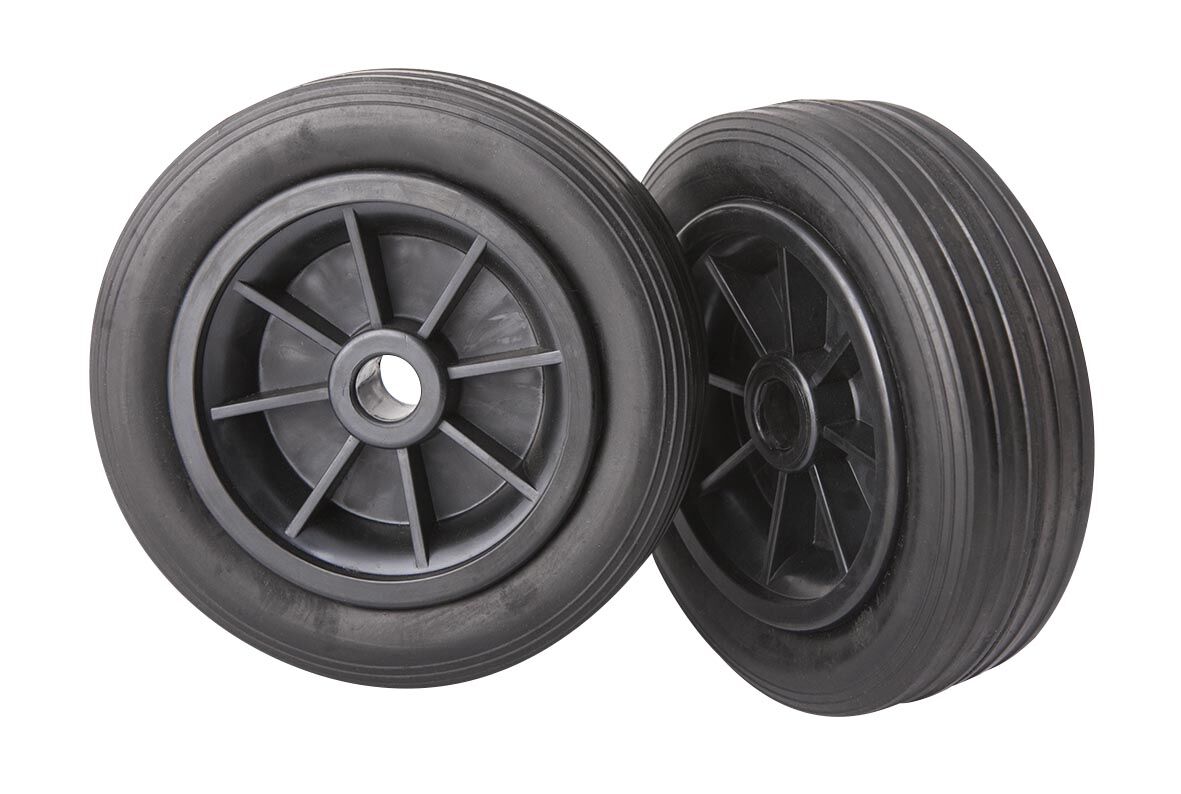 Paire de roues fixes ø170x50mm pour cric hydropneumatique - SA 8067 - CLAS Equipements