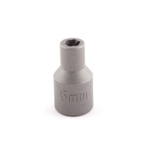 Douille à choc hélicoïdale ø6mm L.32mm 1/4" Cr-Mo - SA 8075 - CLAS Equipements