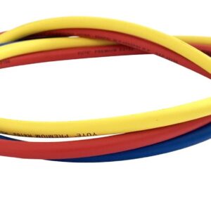Flexible 4m f1/2" acme x m14x.5 rougeFlexible 4M F1/2" ACME x M14x.5mm rouge pour station de recharge de climatisation - SA 8738 - CLAS Equipements