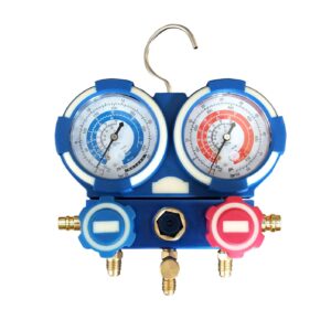 Manometre bp et hp r134a et r1234yfManomètre BP et HP R134a et R1234yf - SA 8751 - CLAS Equipements