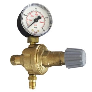 Regulateur pression 20bar pour bouteille azote 1lRégulateur de pression 20bar pour bouteille azote 1L - SA 8756 - CLAS Equipements