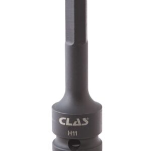 Douille embout choc héxagonale 11mm L.78mm 1/2" Cr-Mo - SA 9178 - CLAS Equipements