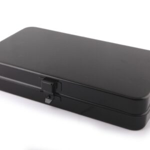 Valise de rangement outils 280 x 160 x 50mm (noire) en métal - SA 9907 - CLAS Equipements